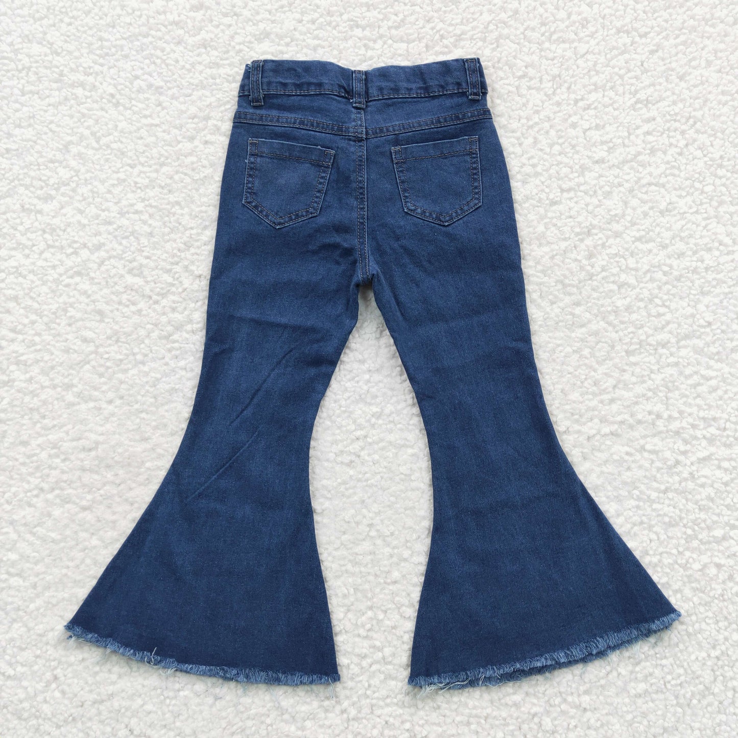 Girls Blue Bell Bottom Jeans