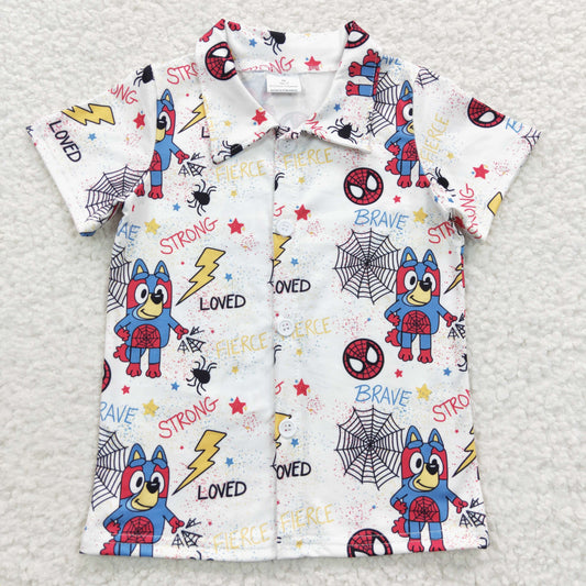 Boys Cartoon Top Shirt