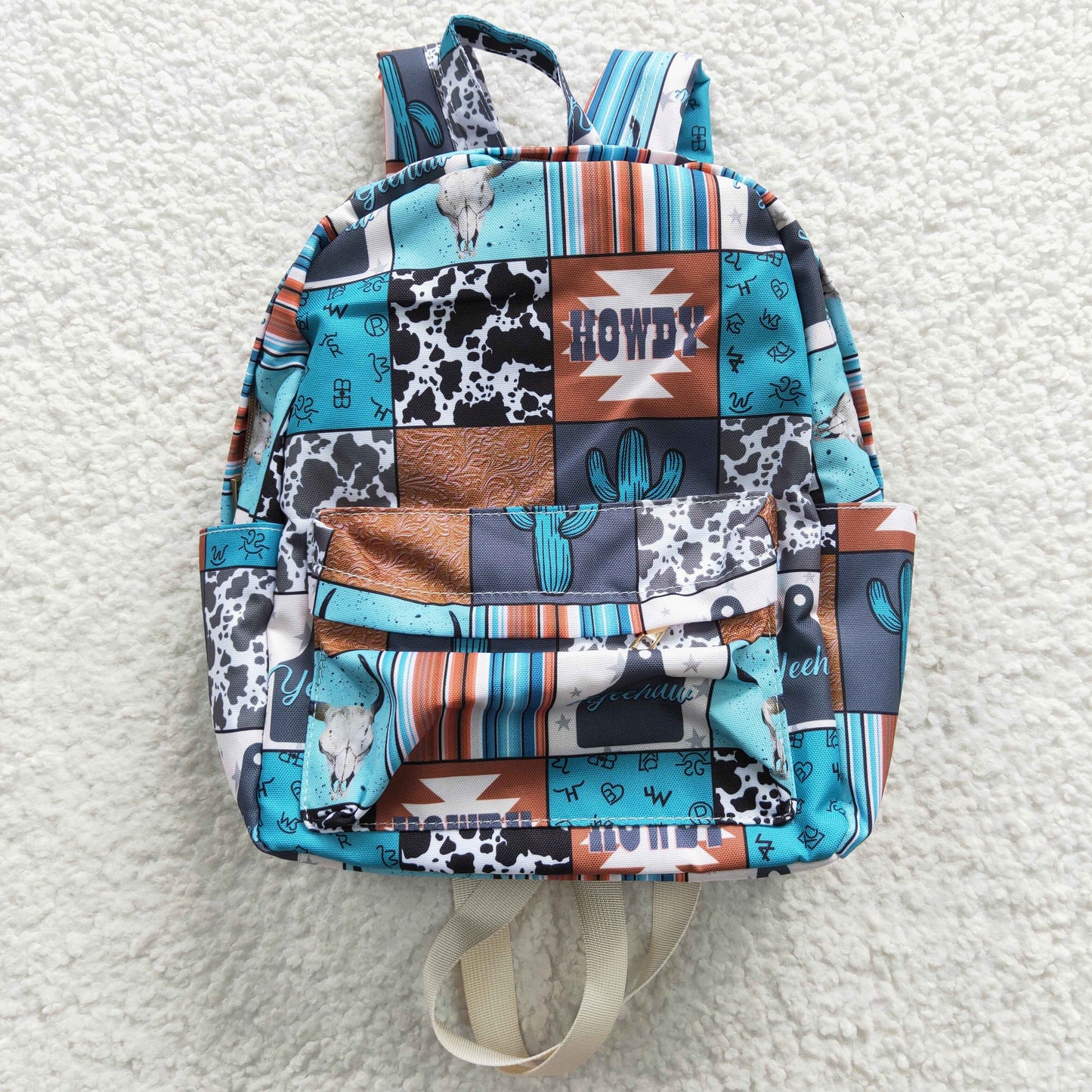 Cow Howdy Backpack  10 * 13.9 * 4 inches