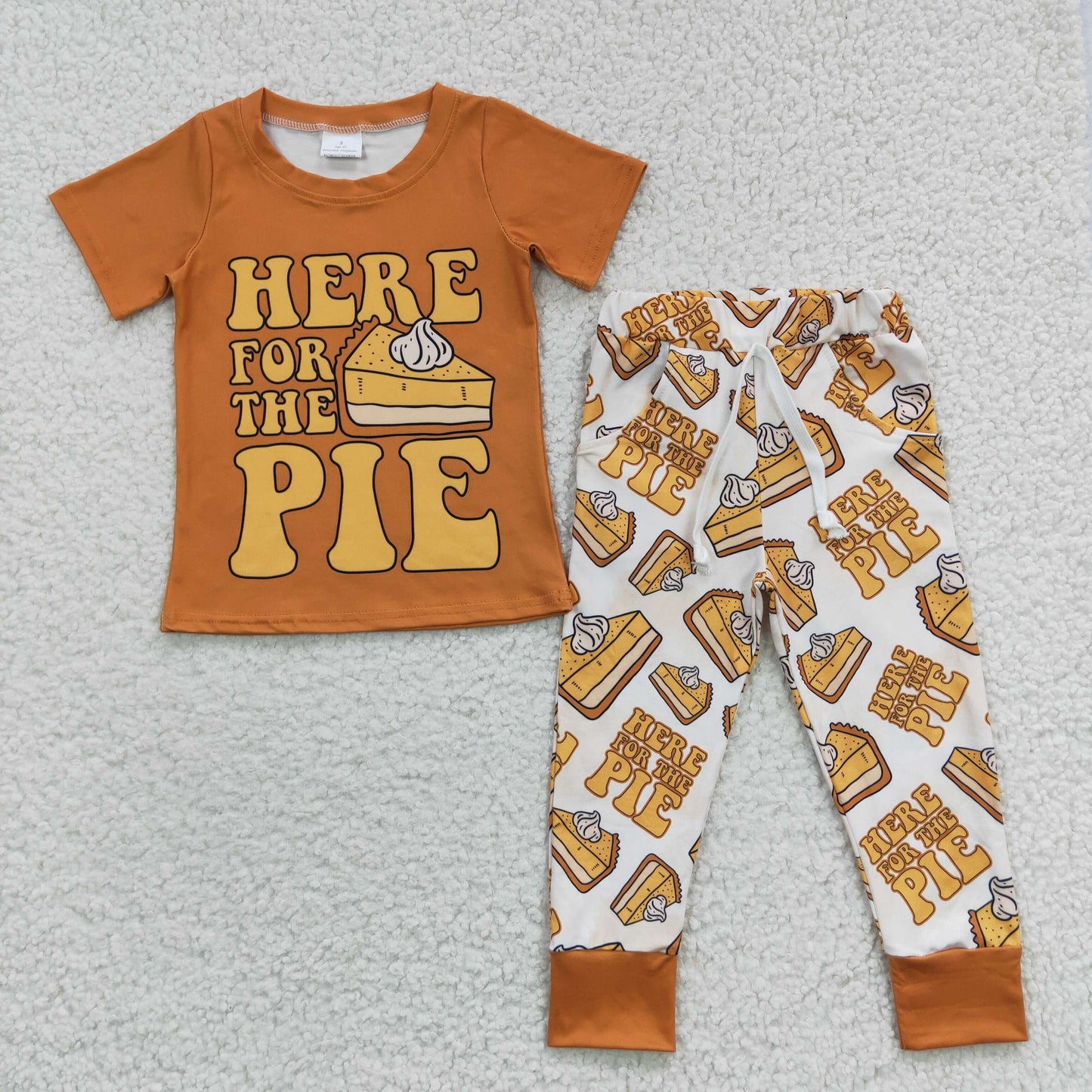 Boys Pumpkin Pie Outfits