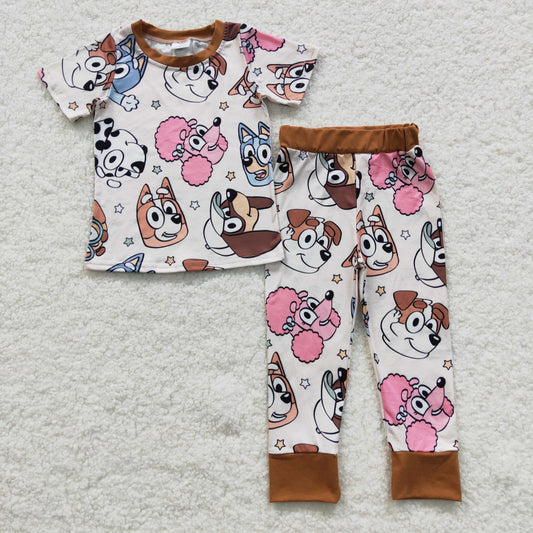 Boys Cartoon Dog Pajamas