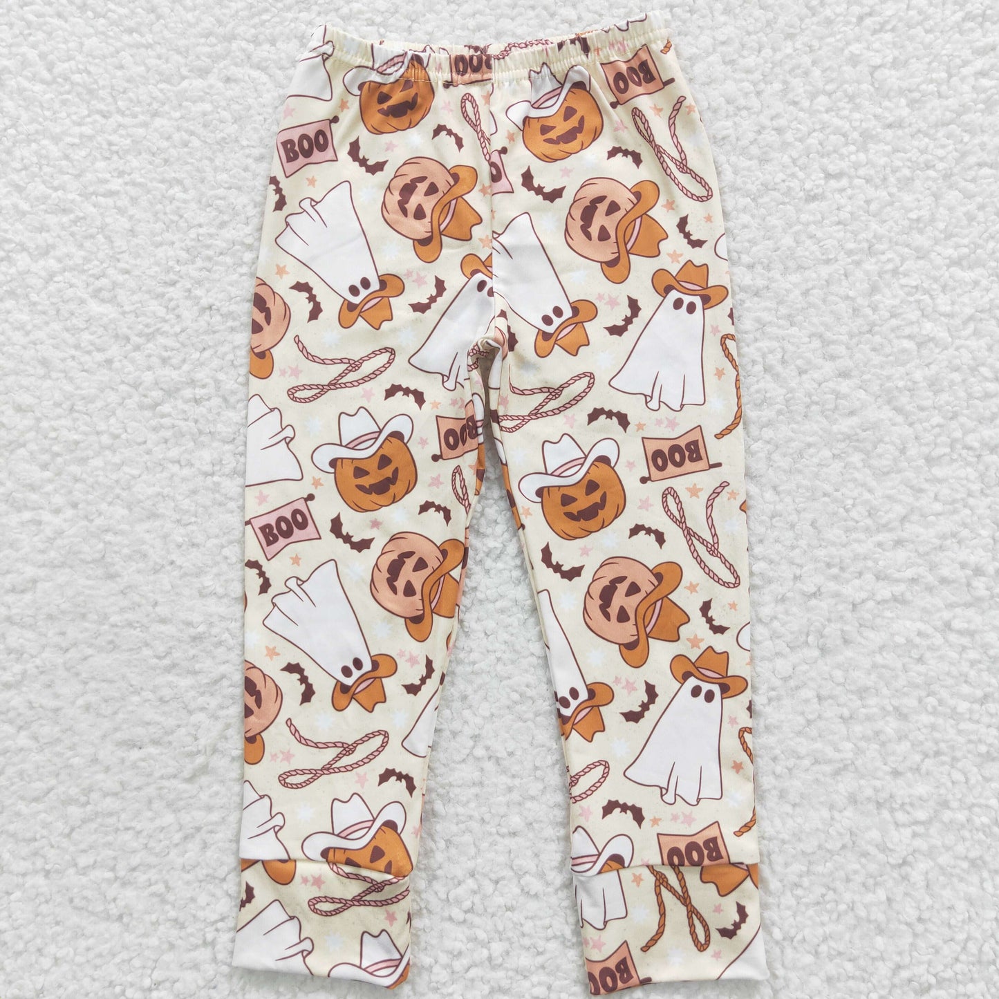 Boys Halloween Pumpkin Pants Joggers