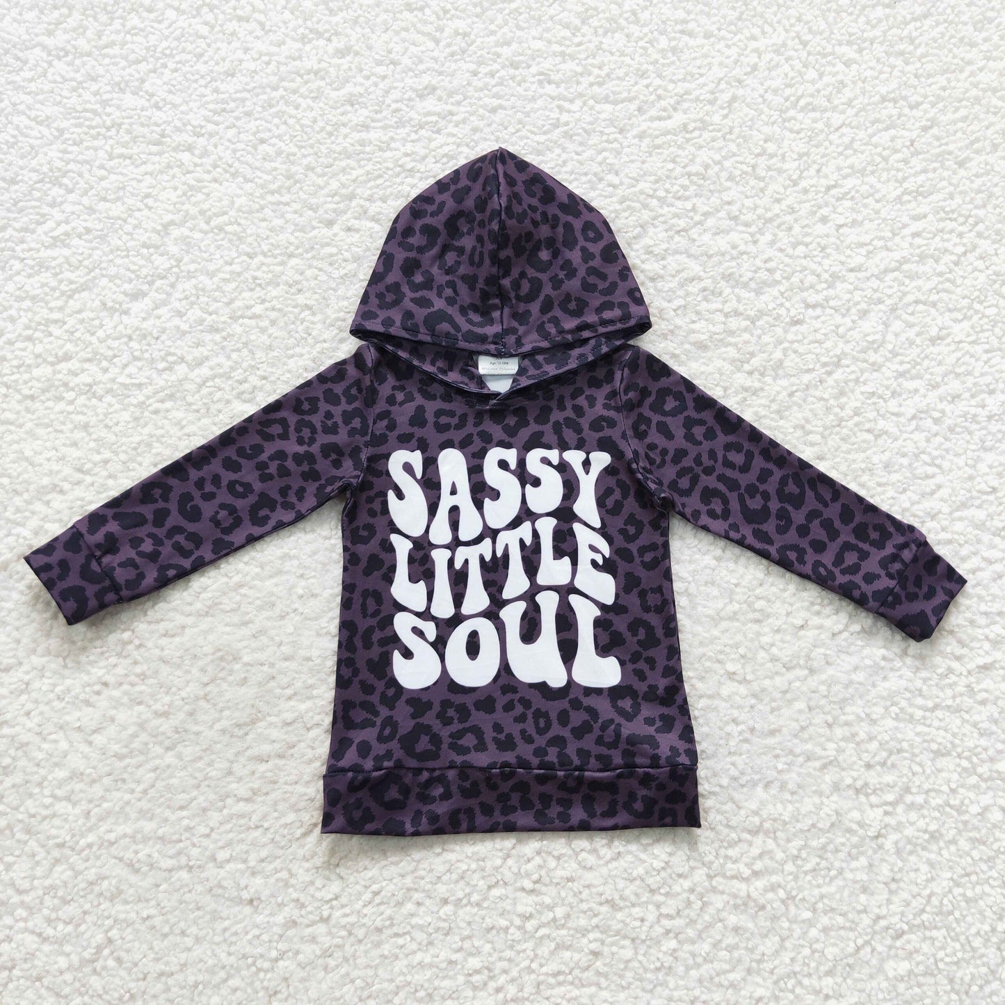 Boys Sassy Little Soul Long Sleeves Hoodies