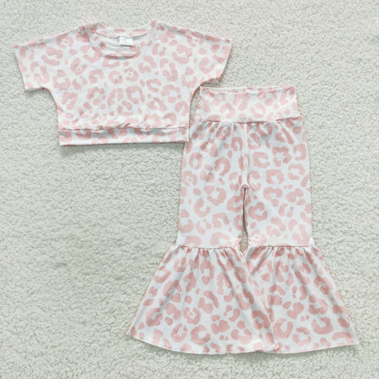 Girls Pink Leopard Outfits