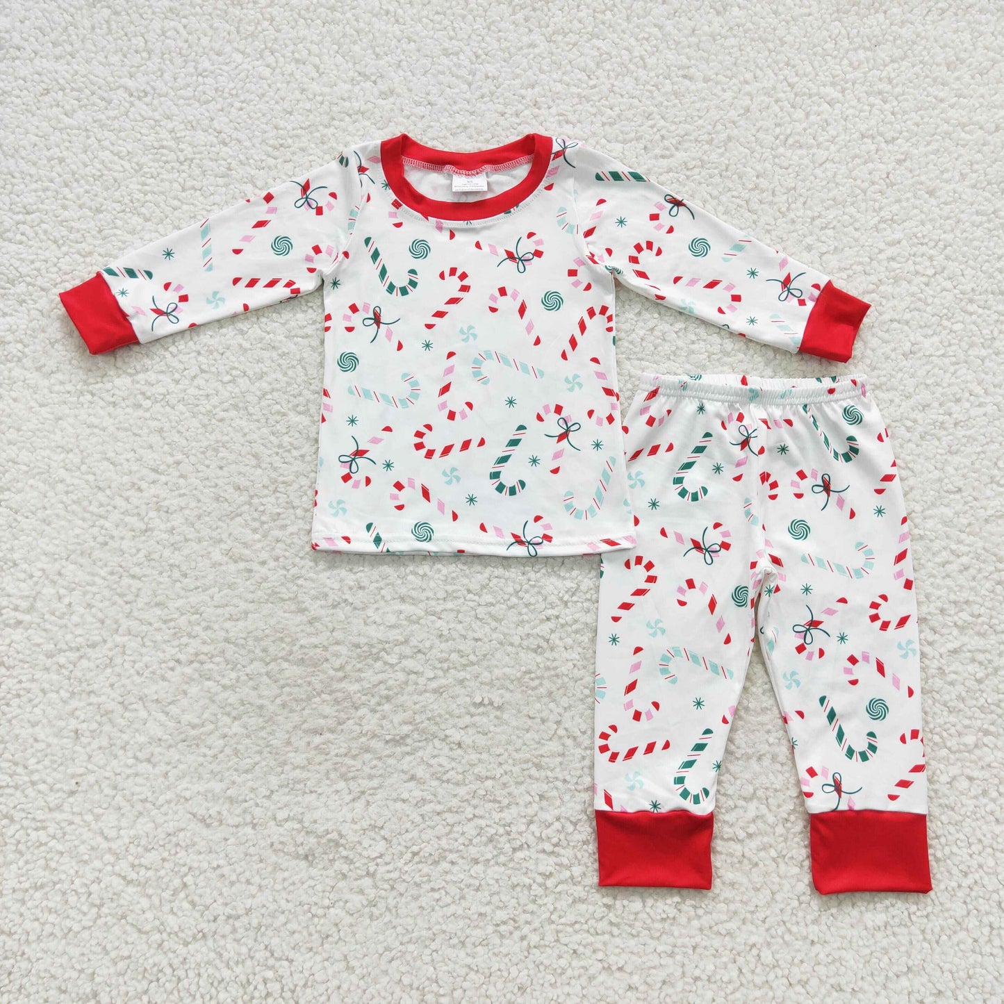 Boys Christmas Candy Pajamas