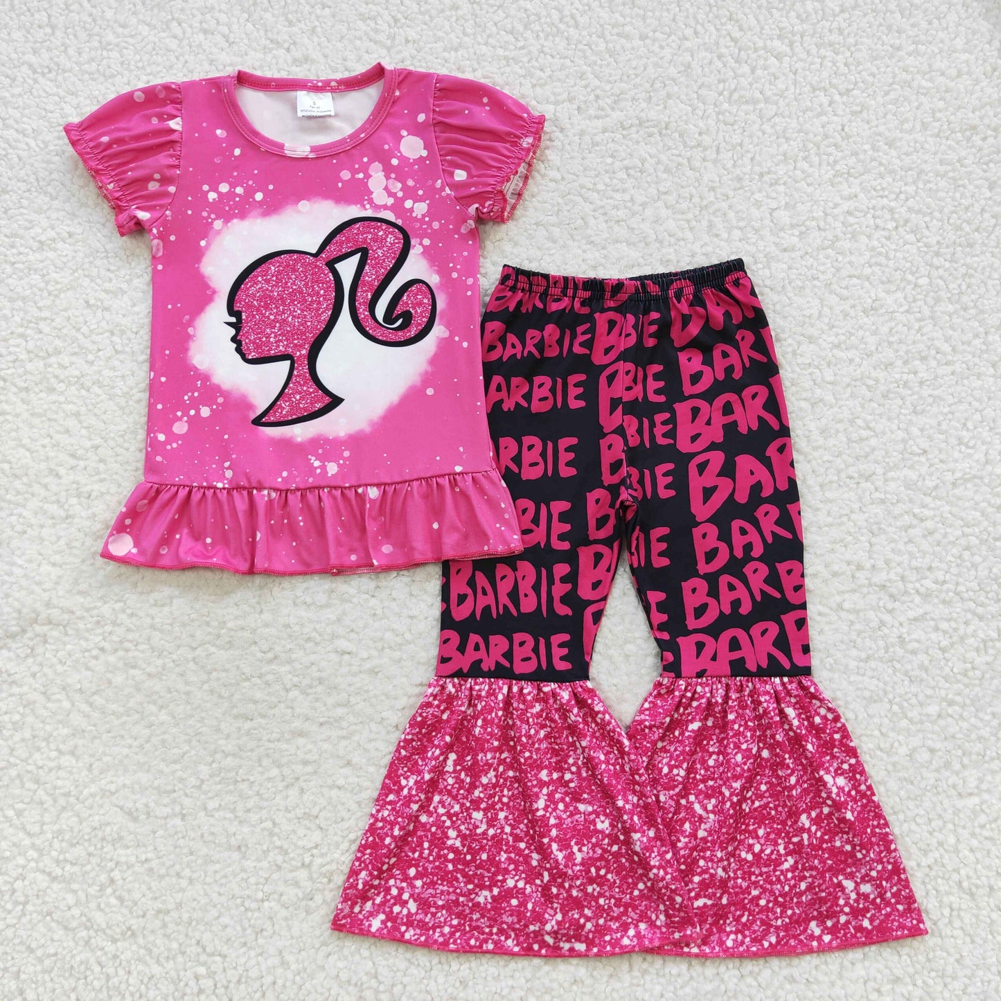 Gilrs Barbie Pink Outfits