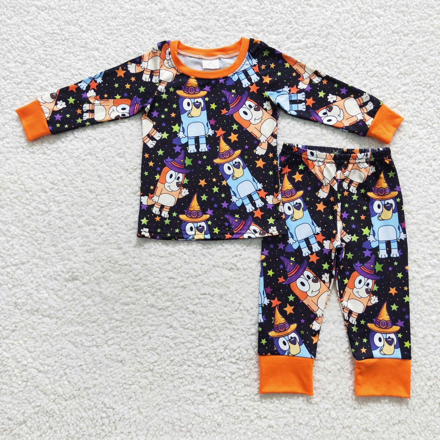 Boys Halloween Cartoon Dog Pajamas