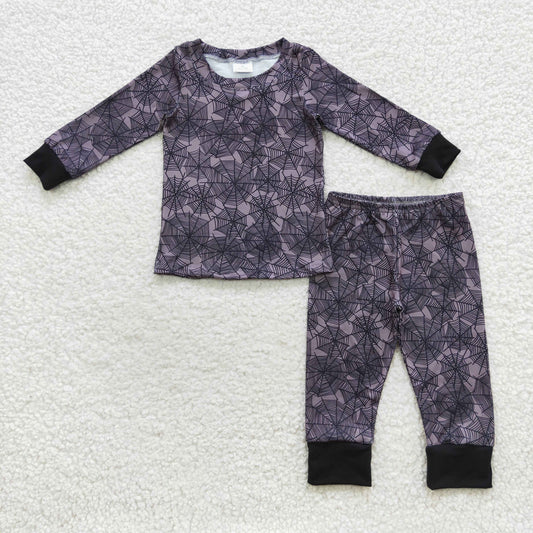 Boys Halloween Web Pajamas