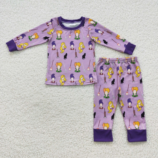 Boys Halloween Witches Pajamas