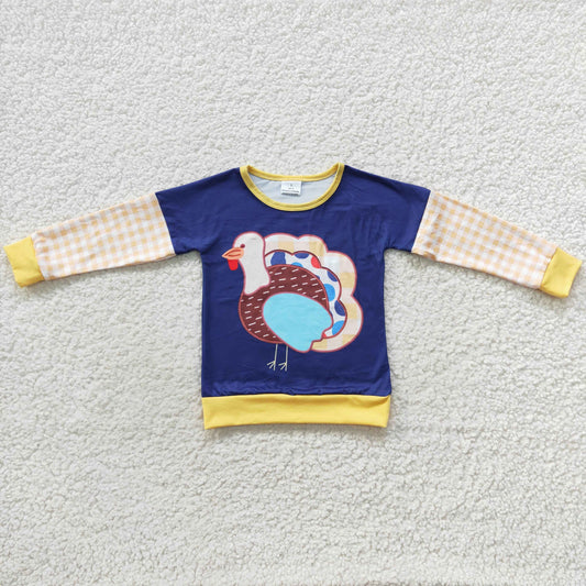 Boys Turkey Top Long Sleeves