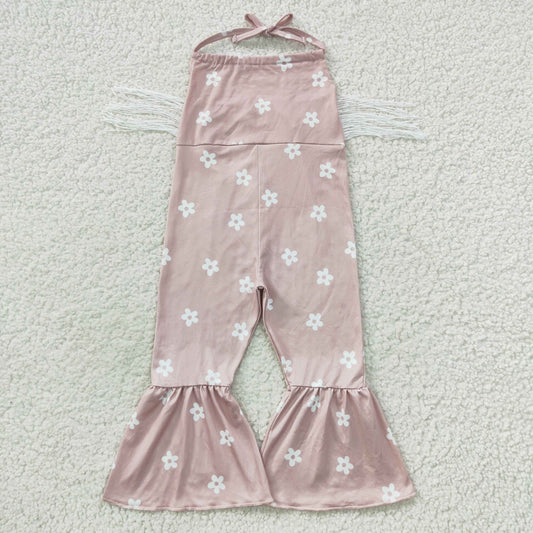 Girls Floral Jumpsuit