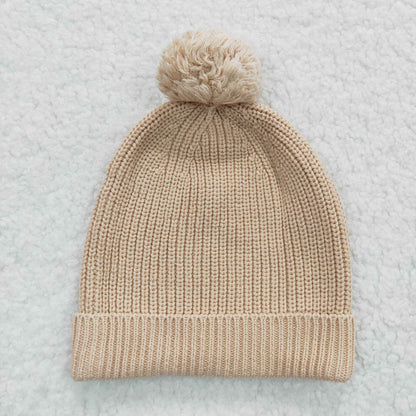 Baby Khaki Knitted Hats