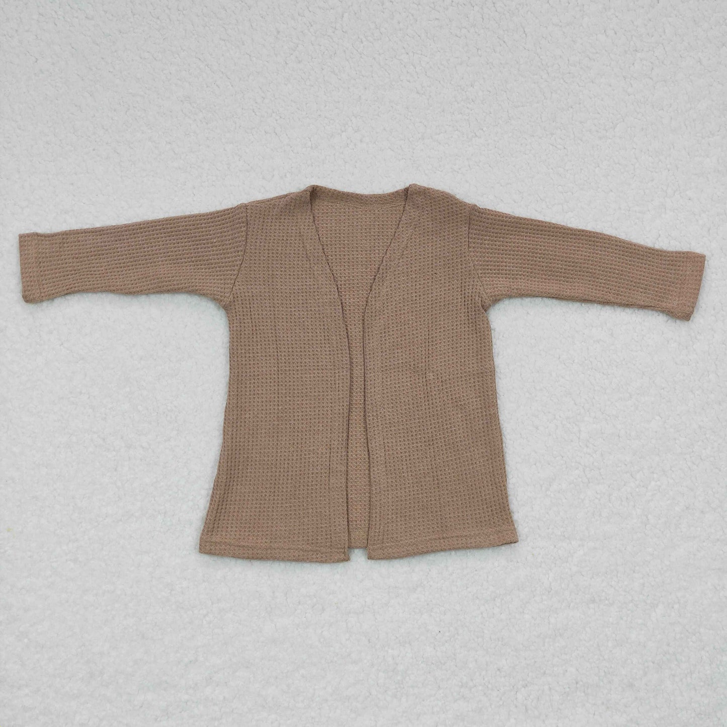 Girls Bronze Cotton Cardigan