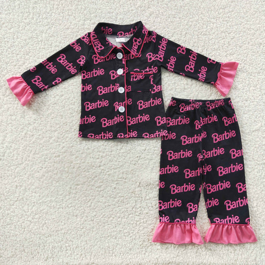 Girls Barbie Pajamas