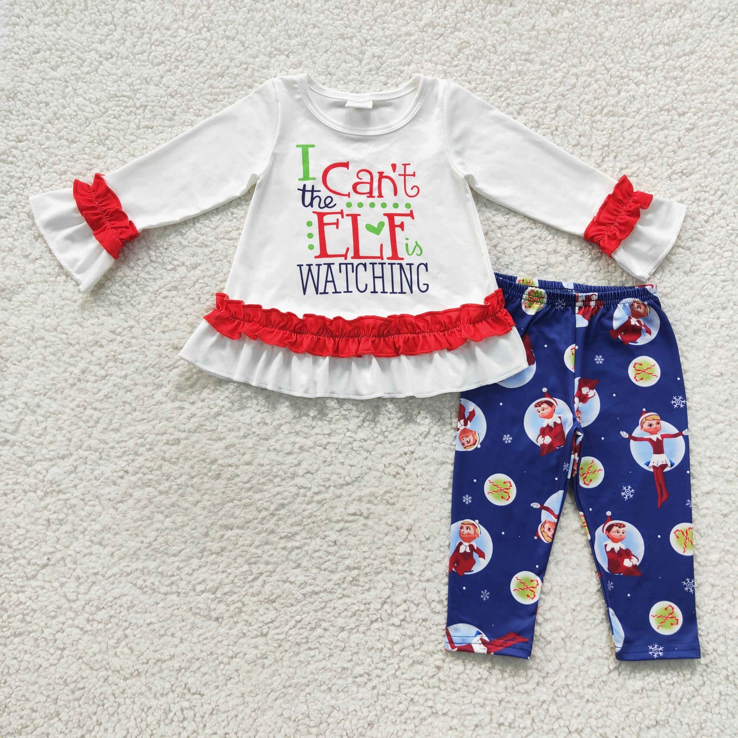 Girls Christmas ELF Outfits