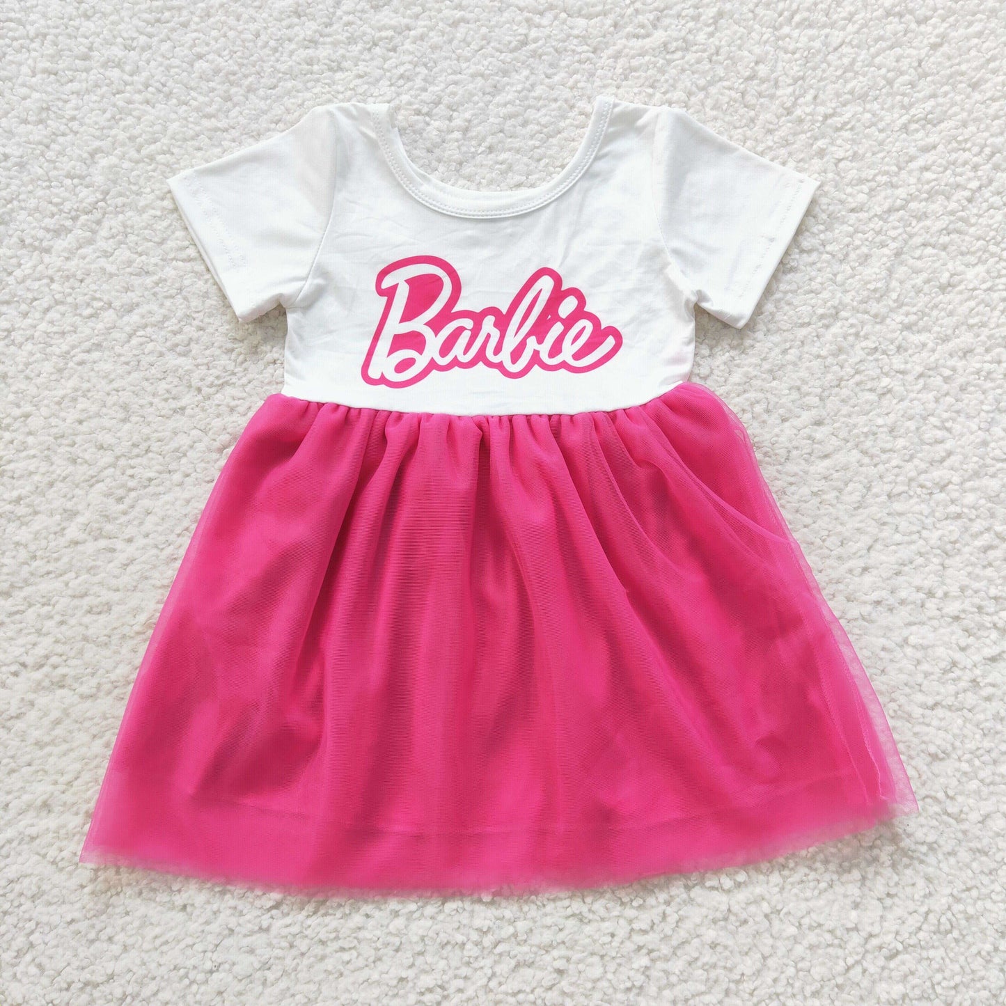 Girls Barbie Tulle Dress