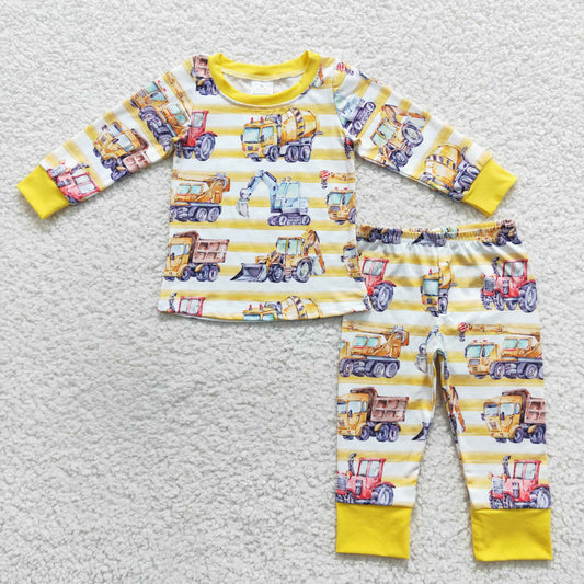 Boys Excavator Pajamas