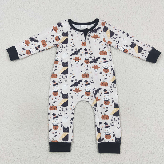 Baby Halloween Zipper Romper