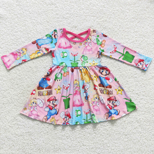 Girls Cartoon Dress