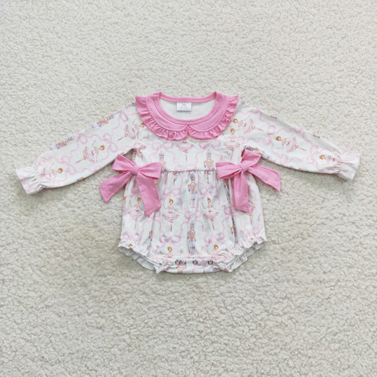 Baby Christmas Pink Romper