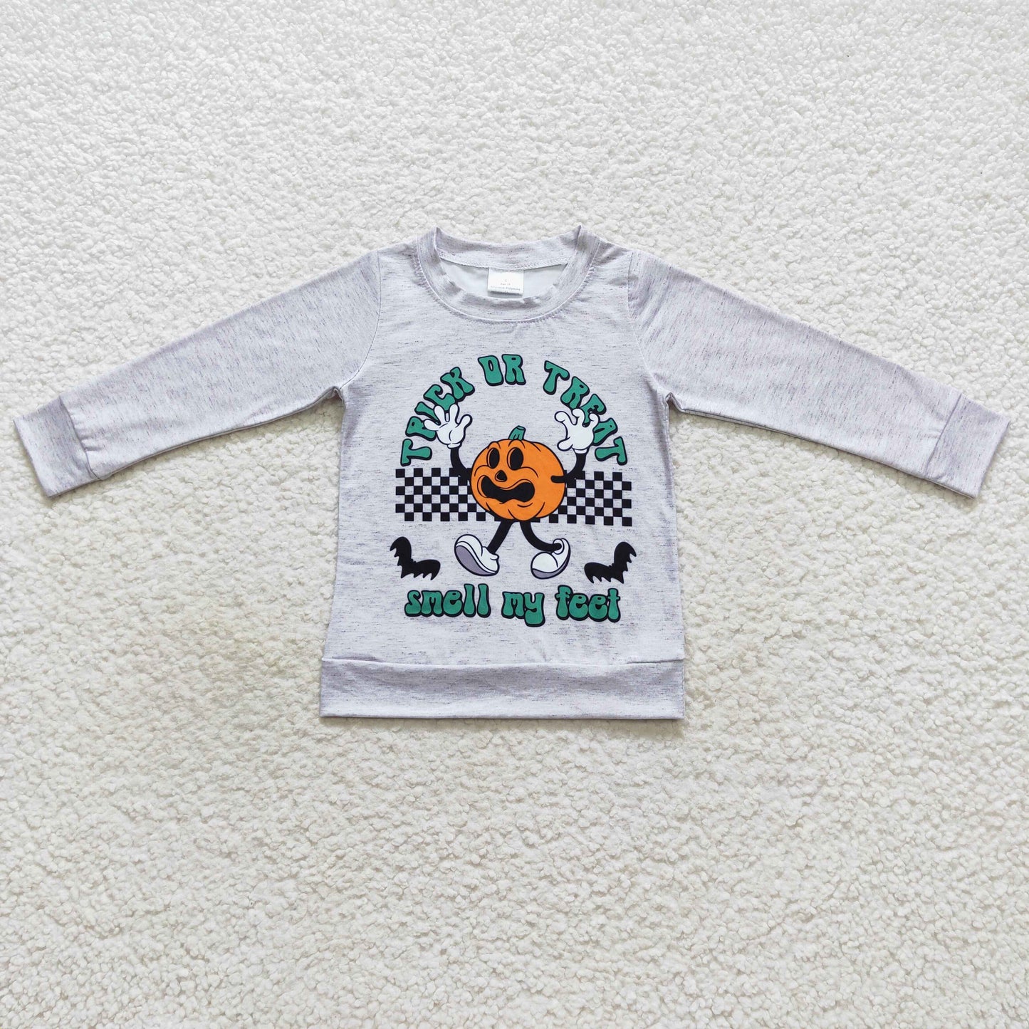 Boys Halloween Top Long Sleeves