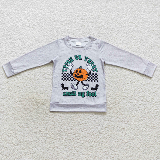 Boys Halloween Top Long Sleeves