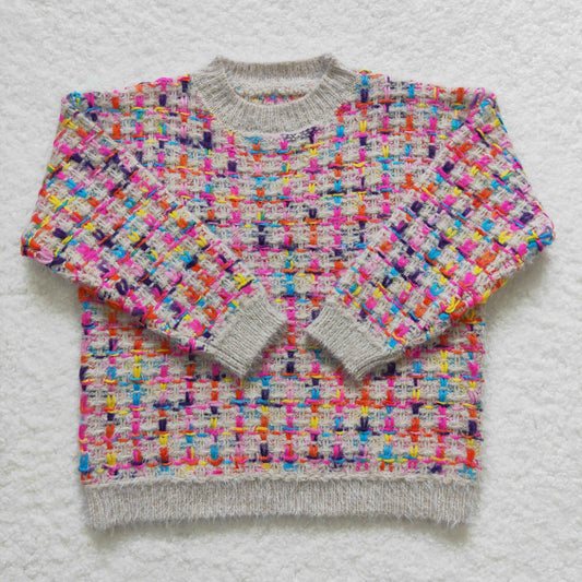 Girls Colorful Sweater