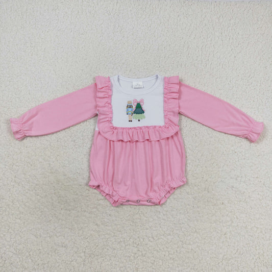 Baby Christmas Romper Embroidery