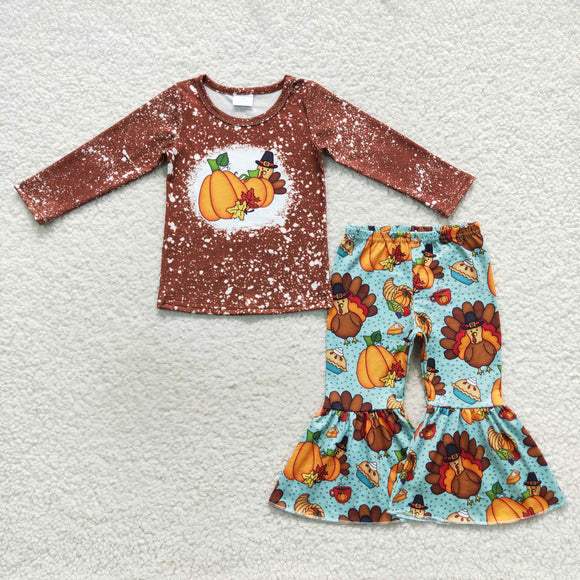 Girls Brown Turkey Outfits