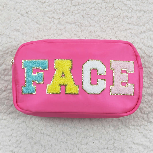 Face Pink Makeup bag