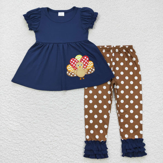 Girls Embroidery Turkey Outfits