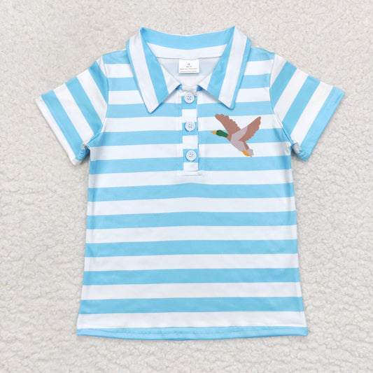 Boys Duck Short Sleeves Top Shirt