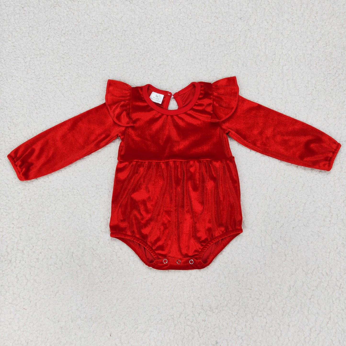 Baby Red Velvet Rompers