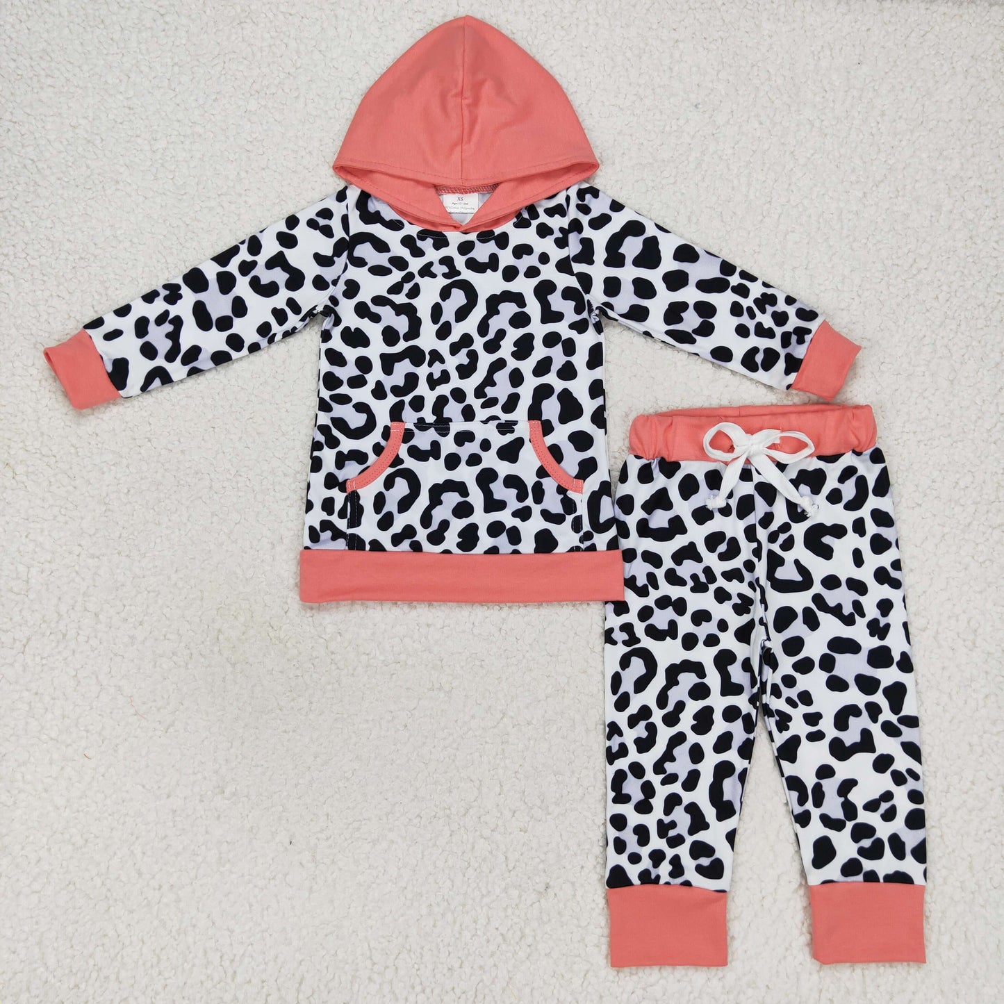 Girls Leopard Hoodies