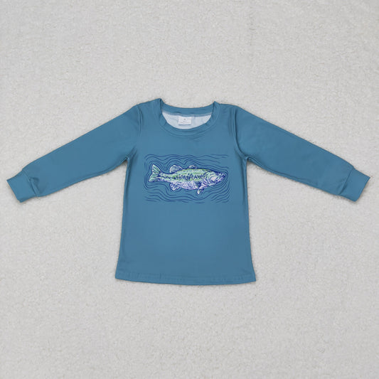 Boys Fish Top Shirt