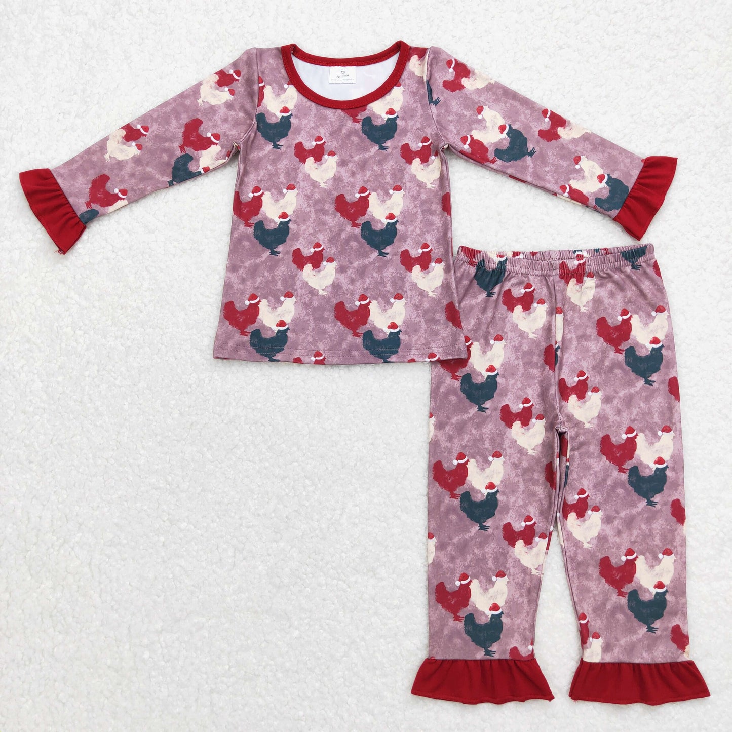 Girls Chicken Pajamas