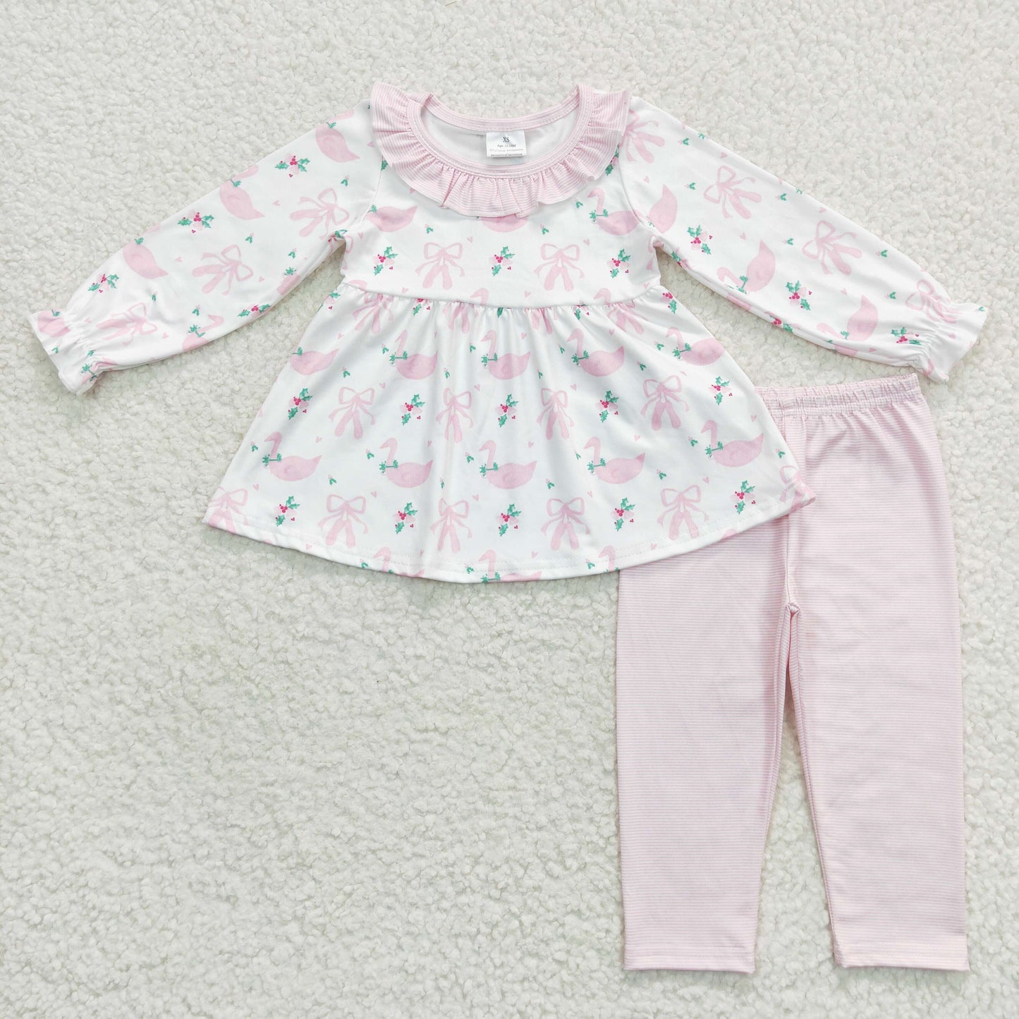 Girls Pink Duck Outfits