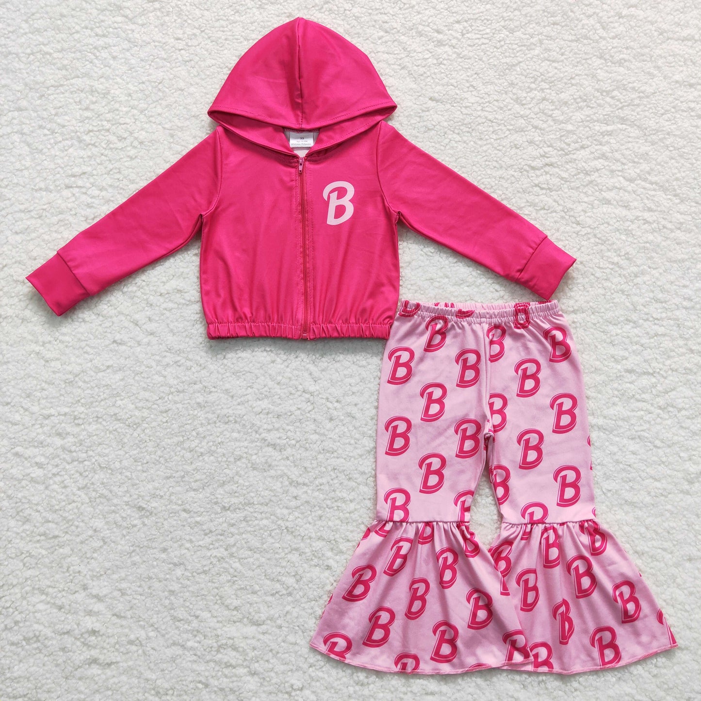 Girls Barbie Hooded Outfits