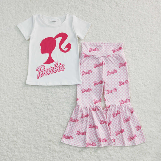 Girls Pink Barbie Outfits