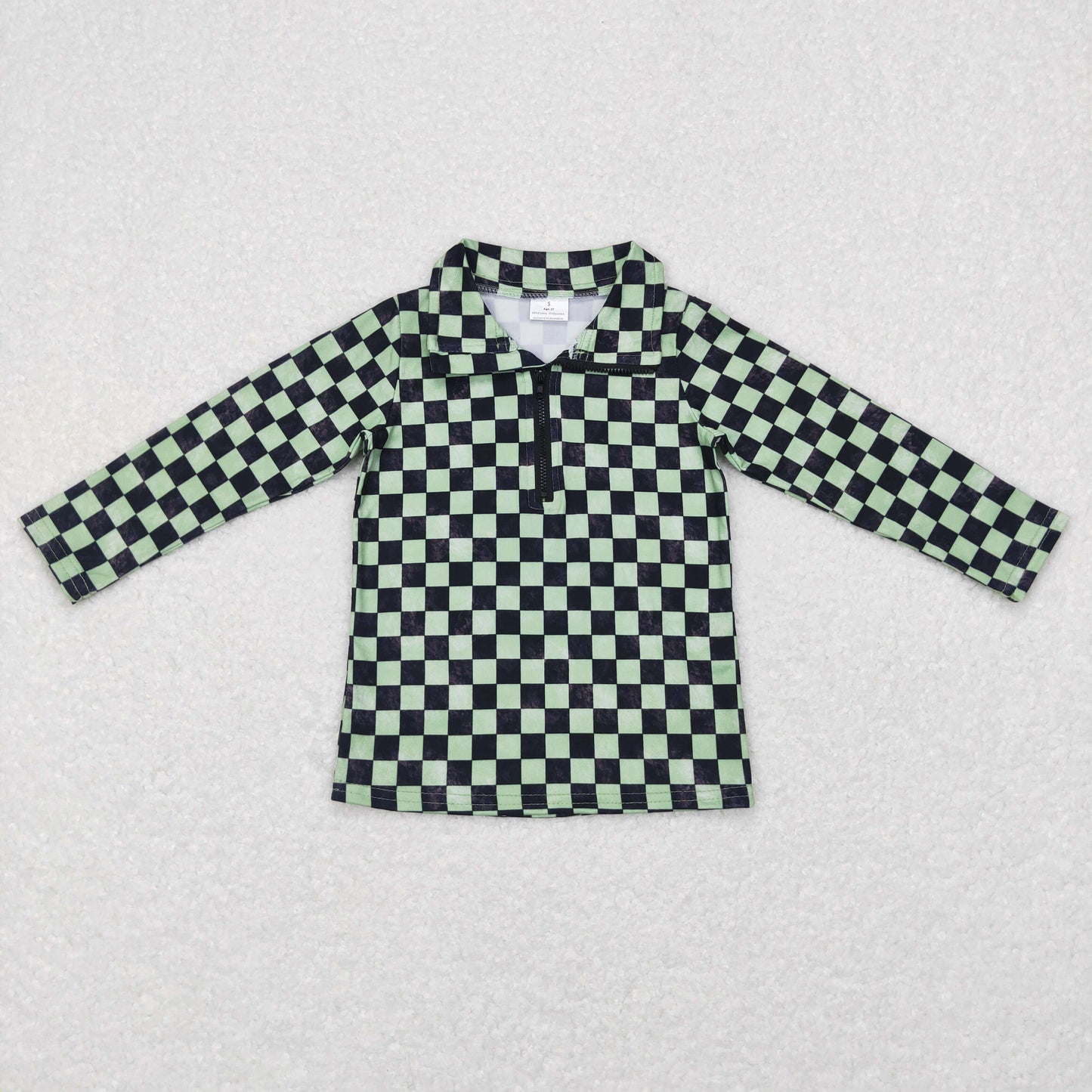 Boys Checked Pullover