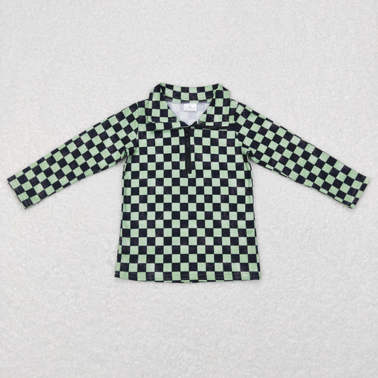 Boys Checked Pullover