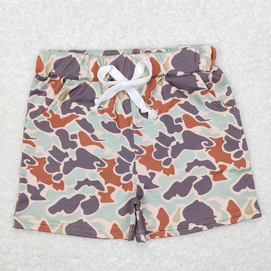 Boys Camo Summer Shorts