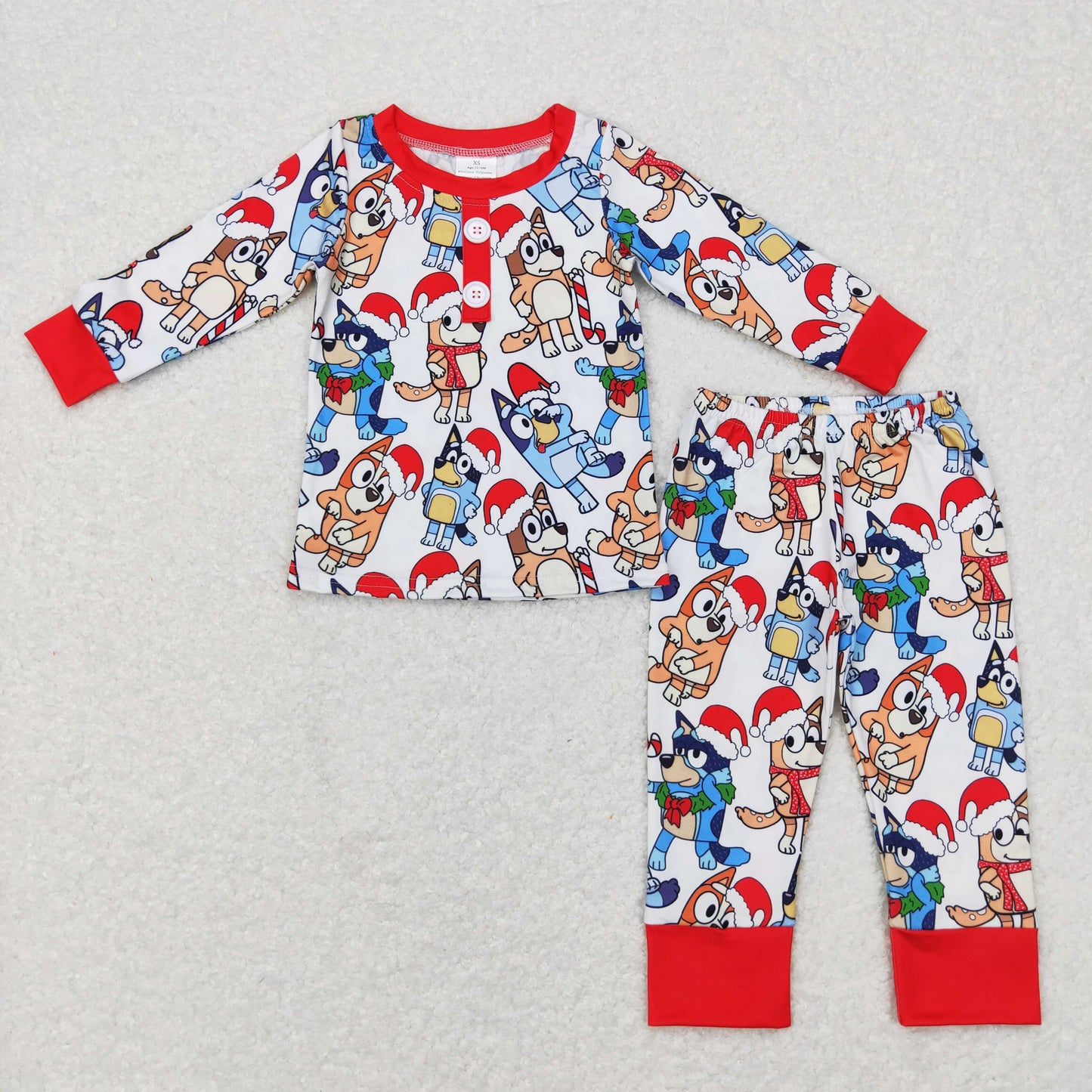 Boys Christmas Dog Pajamas