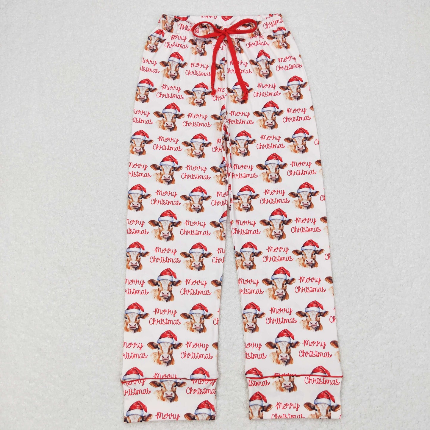 Adult Christmas Cow Pants