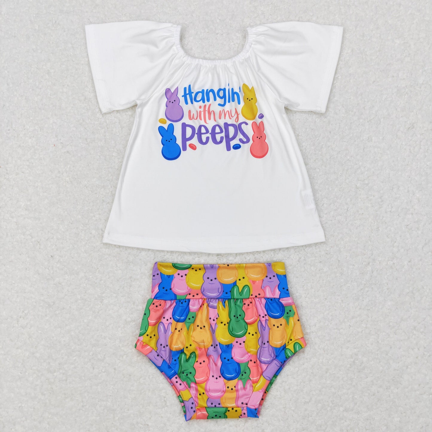 Girls Bunny Bummies Set