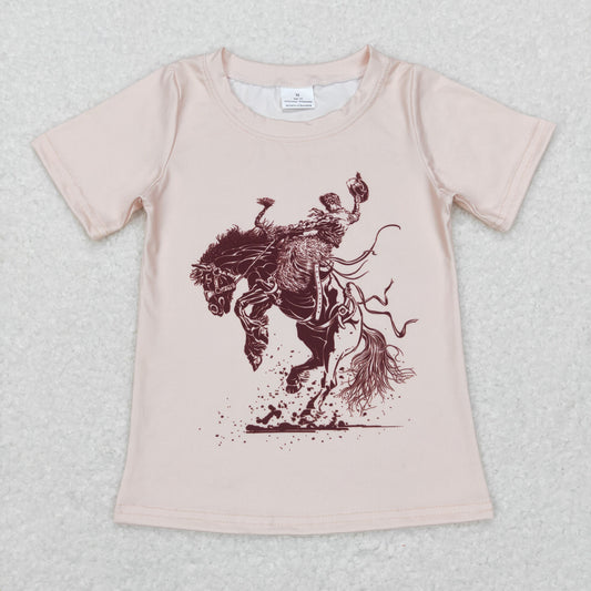 Boys Cowboy T-shirt Milk silk