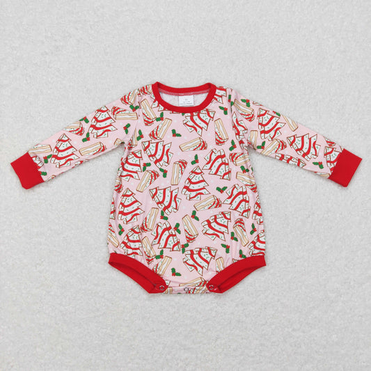 Baby Christmas Pie Rompers