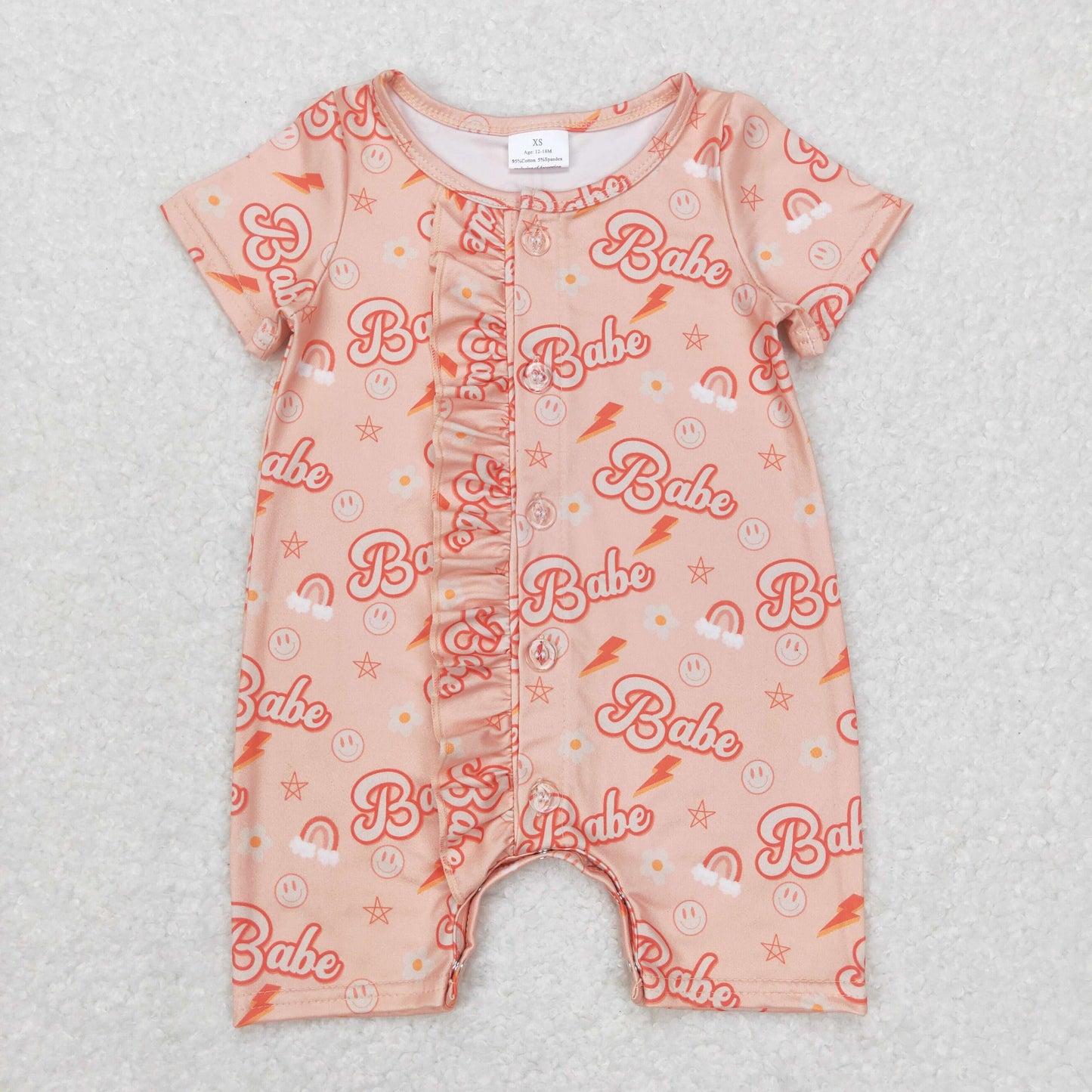 Baby Babe Rompers Milk silk