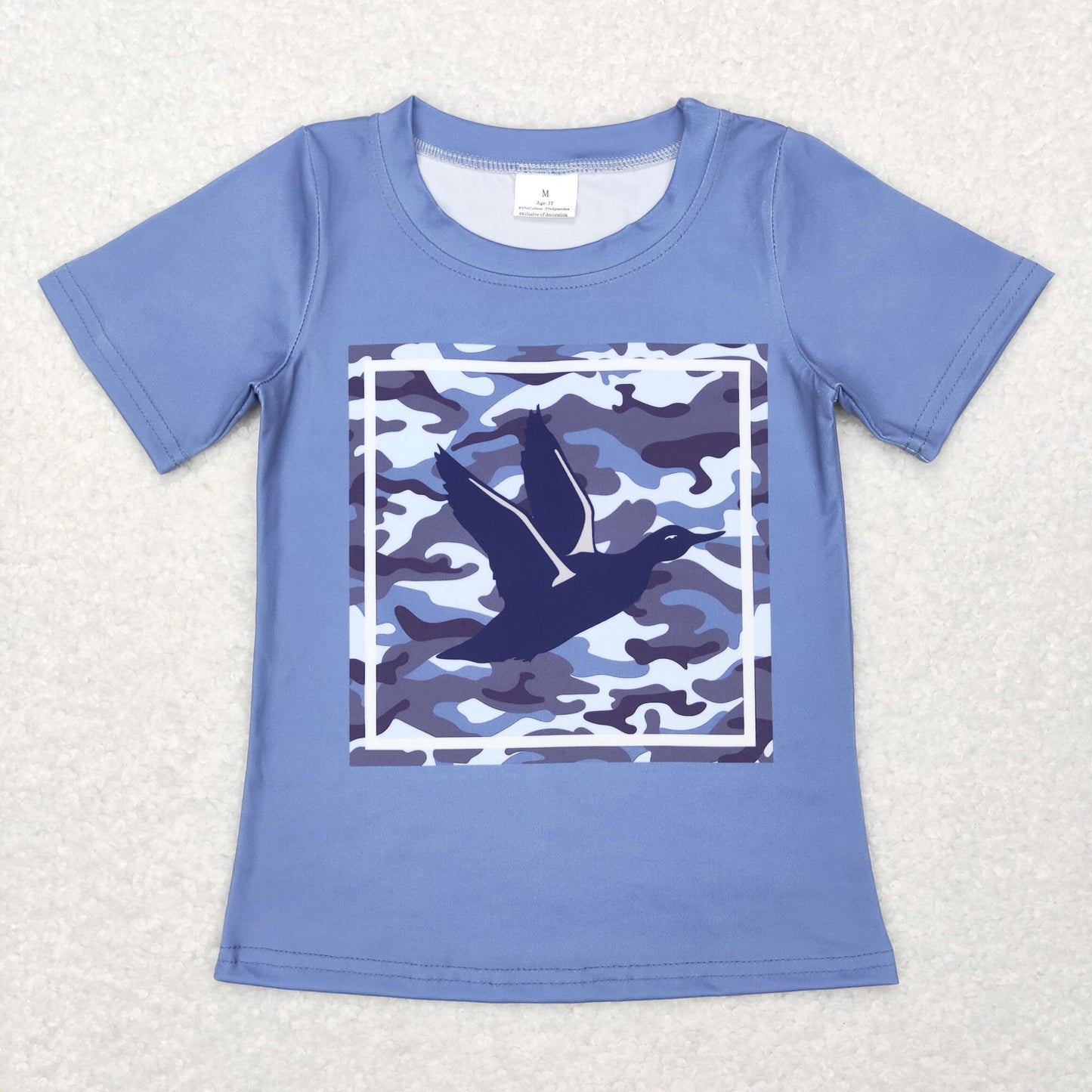 Boys Duck T-shirt Milk silk