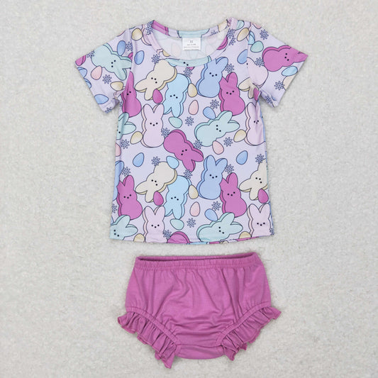 Girls Bunny Bummies Set